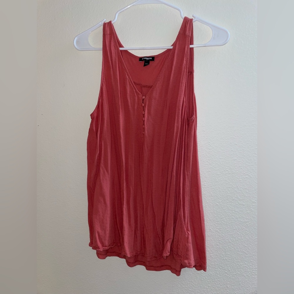 Pink/Orange Tank Top